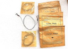 x3 FILS D'ECLAIRAGE LAITON "LUCIEN PAUL" POUR VELOS PEUGEOT GITANE MOTOBECANE...