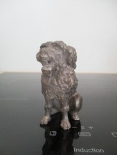 CHIEN EN  RÉGULE GRIS / NOIR