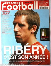 FRANCE FOOTBALL 1/08/2006; L'année Ribéry/ Top 50 du Championnat/ 20 Equipes