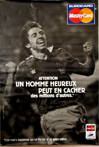 Mastercard affiche rare - -, affiche rare