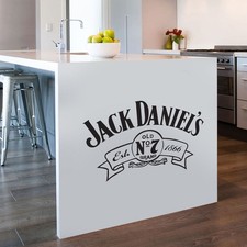 Stycker en vinyle adhésif JACK DANIEL'S pour DIY baril, meuble, table etc..
