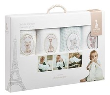 Set de 4 langes lavables