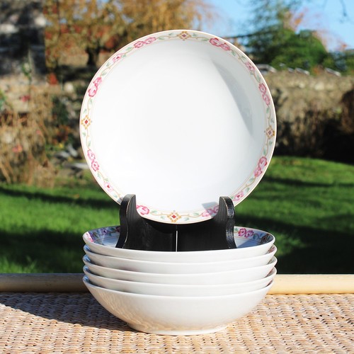 Set assiettes calottes - 6,