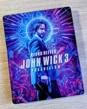 JOHN WICK  3 Parabellum BLU-RAY STEELBOOK FNAC exclusive Comme Neuf