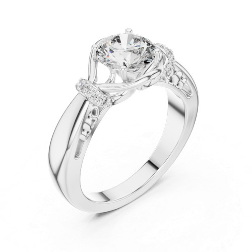 Bague blanc créée sur - bague,