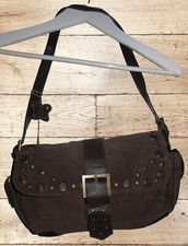 Petit sac croute de porc marron LR