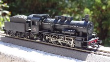 FLEISCHMANN .  Locomotive VAPEUR 040 D 260 . SNCF .   HO . REF 4146