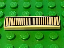 Lego tile 1x4 - tile, radar