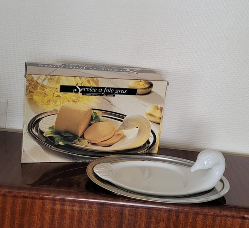 Vintage service foie - service, 2