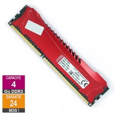 Barrette Mémoire 4Go RAM DDR3 HyperX HX324C11SRK2/8 DIMM PC3-12800U