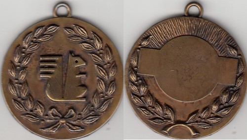 Médaille française bronze - médaille, en