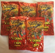 LOT DE 5 BOOSTERS PACKS