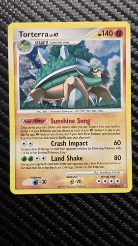 Torterra 100 holo - holo, diamond