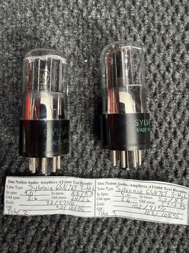 Sylvania 6sn7gt bad boy three - sylvania,