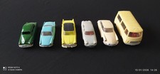 LOT DE 6 VOITURES MINIATURES