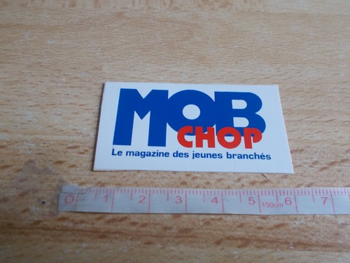 Petit autocollant magazine - autocollant, mob