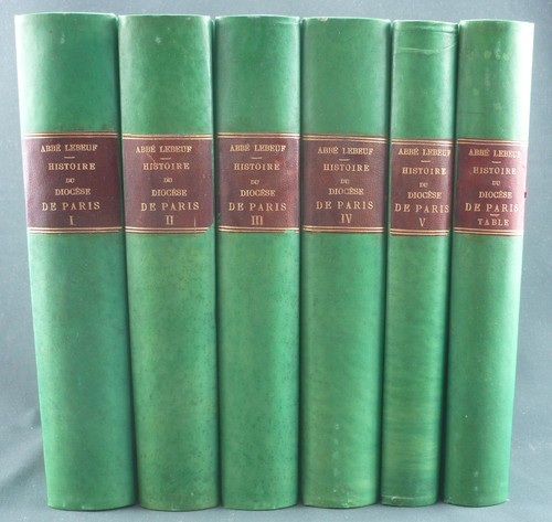 Abbe lebeuf histoire de - -, la