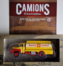 IXO 1/43 - Camions d'autrefois 23 - Man 626 citerne Shell