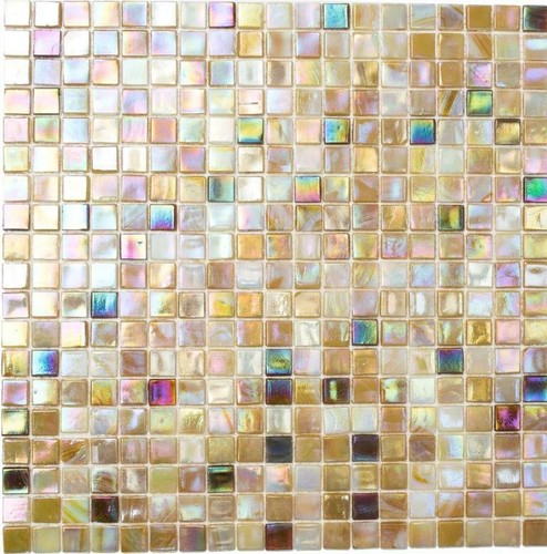 Pâte verre beige sable mur - pâte,