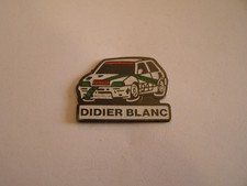 pins citroen rallye AX sport AX gti didier blanc