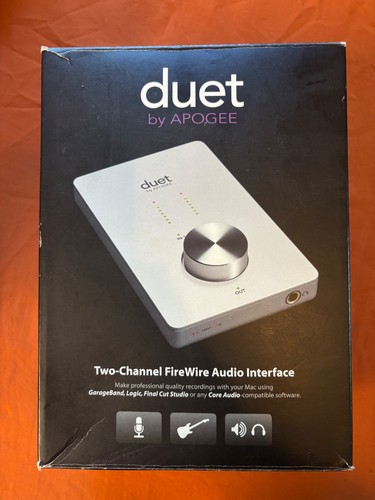Duet apogee firewire audio - firewire,