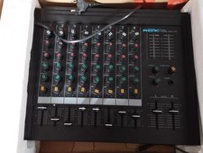 Table de mixage vintage (1980s) analogique phonic BKX8800 neuve 8 canaux
