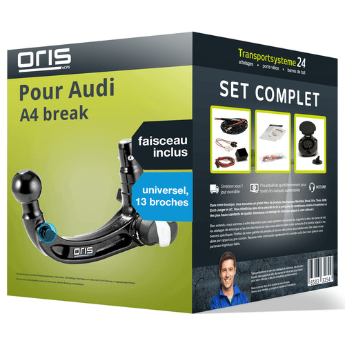 Attelage pour audi break - a4,