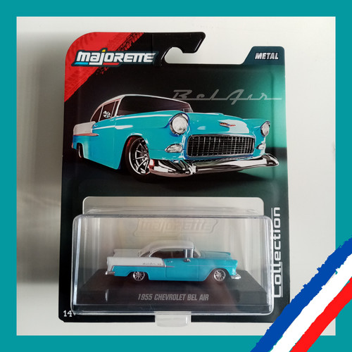 Majorette 1955 chevrolet bel - -,