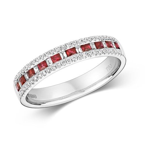Bague femme semi - bague,