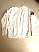 Sweat-shirt homme Stone Island taille L blanc parfait etat