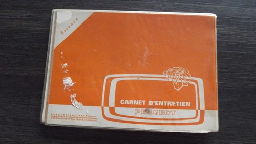 Carnet entretien peugeot - carnet, d'entretien