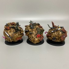 3 CUSTOM CONVERTIS ORK HULKS ASTÉROÏDES BATTLEFLEET GOTHIC WARHAMMER 40K NAVIRE