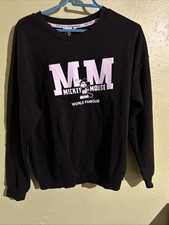 Pull Sweat Noir  Disney Mickey