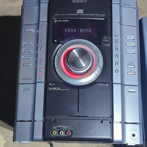 Sony mhc gx450 mini - mini, hi-fi
