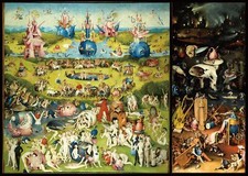 Puzzles pour Adultes 1000 pièces Le Jardin des délices de Hieronymus Bosch 70...