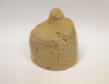 Sculpture en Grès personnage berger agneau Vintage Design Lodereau 1970