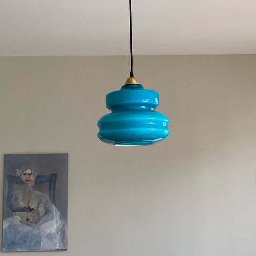 Suspension abat jour ancien - , en