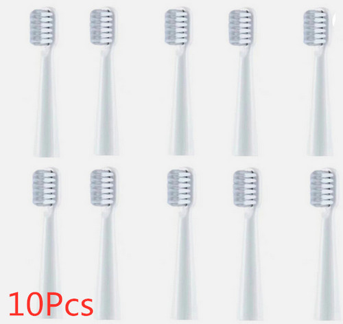10pcs tête brosse - 10pcs, dents