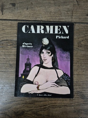 Bande dessinée carmen - bande,