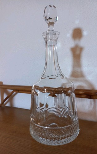 Carafe cristal ancienne - carafe,