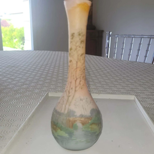 Vase signé legras - vase,