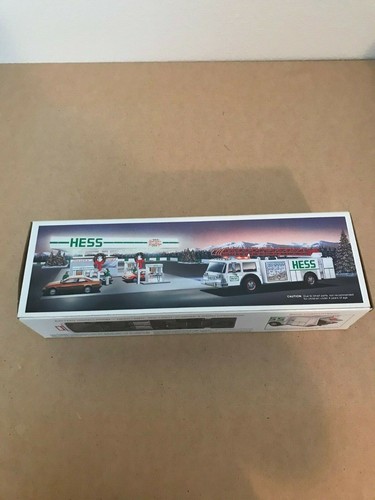 1989 hess toy fire - truck, new