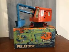 " JOUSTRA " PELLETEUSE MÉCANIQUE 439 EN TÔLE LITHOGRAPHIÉE  ( L 31,5 cm)