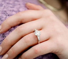 Bague alliance en or blanc 18