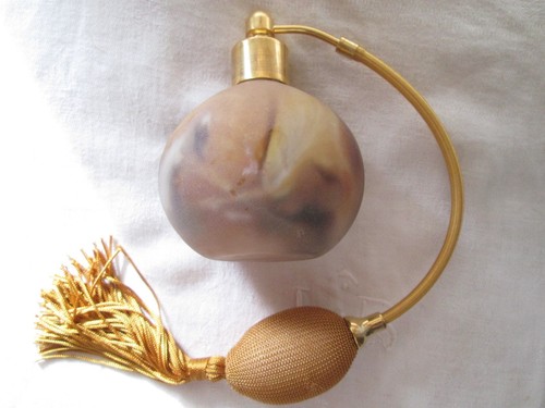 Flacon parfum pate de - ,