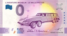 Billet Souvenir 2024 France l'Aventure Michelin - Le Mille-Pattes