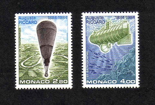Monaco 1984 auguste piccard - monaco,