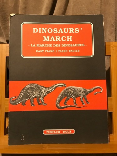 Anonyme marche des dinosaures - des,