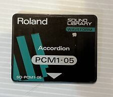 ROLAND PCM1-05 , Carte