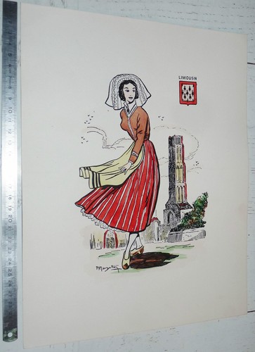 Planche chromo 1955 - chromo,